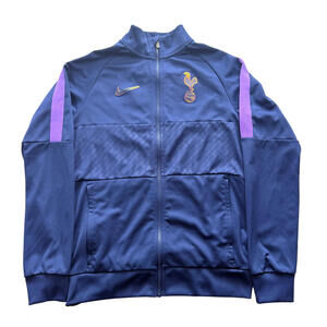 Nike Tottenham Hotspur Track Jacket Men's Medium Blue Purple Full Zip